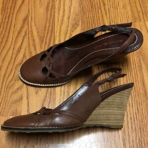 Bandolino Slingback Wedges